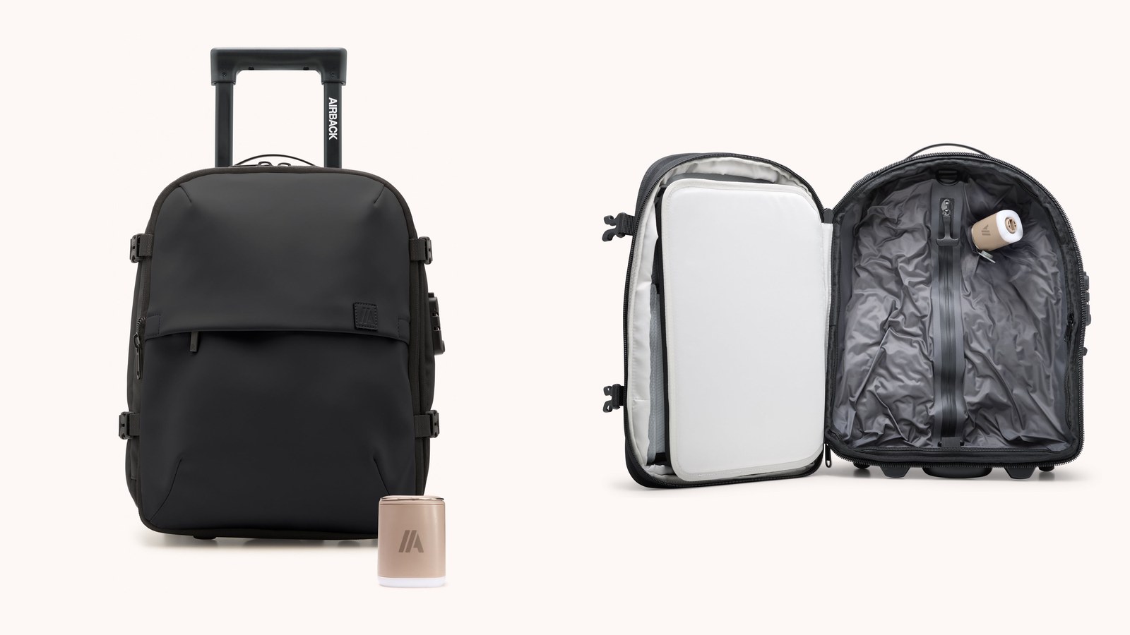 Airback FLEX : le sac cabine qui compresse vos vêtements sous vide
